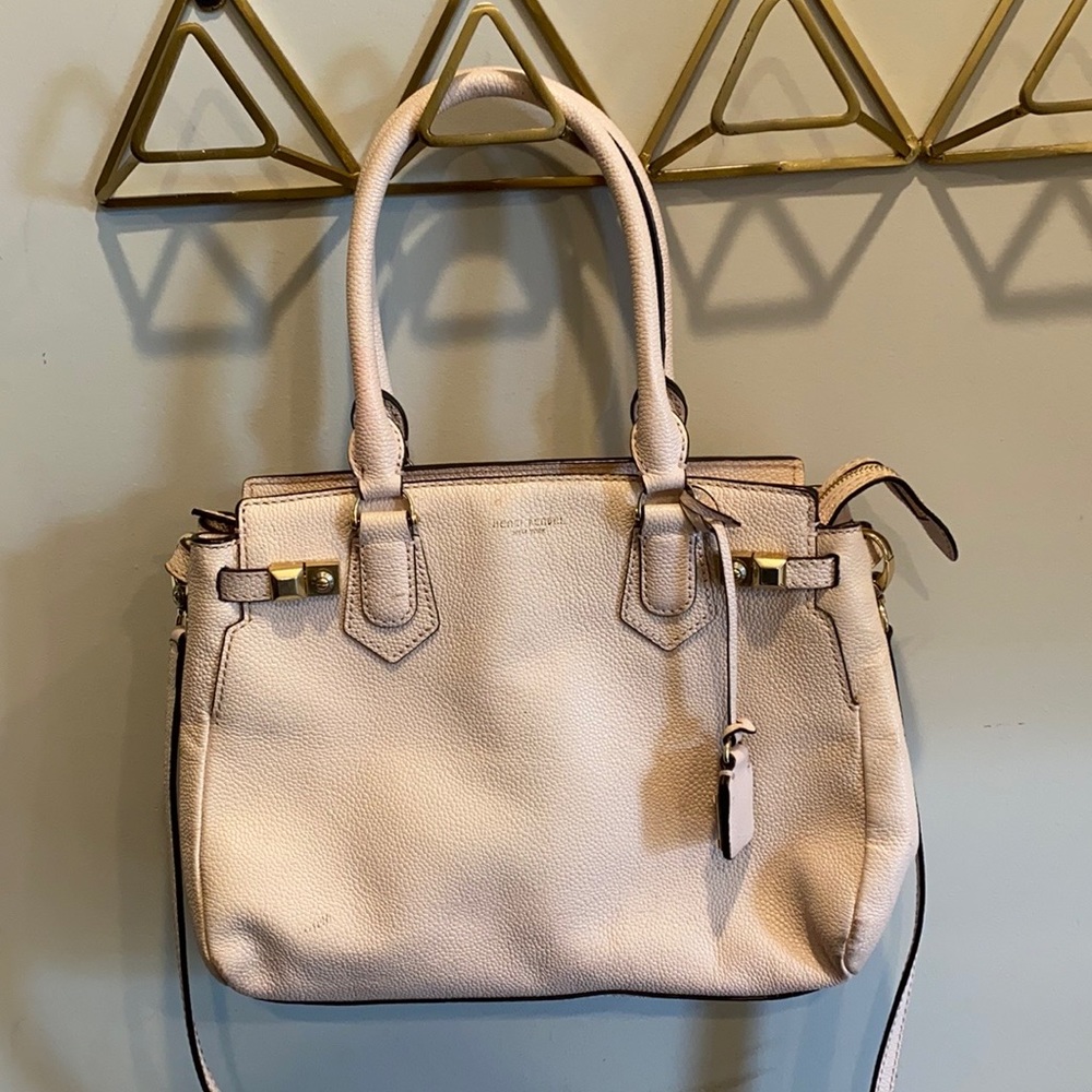 Used Henri Bendel bag in blush pink